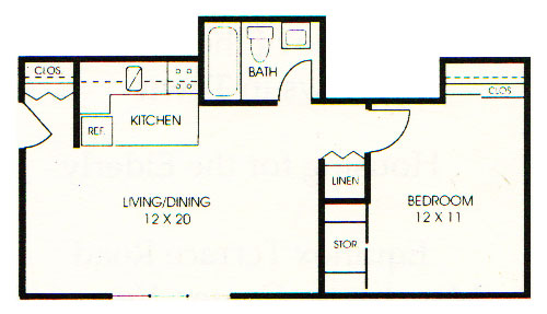 Meadows Apartments Floorplan